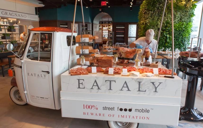 eataly food cart